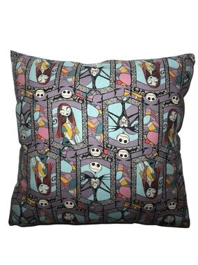 Nightmare Before Christmas Pattern Decorative Pillow
